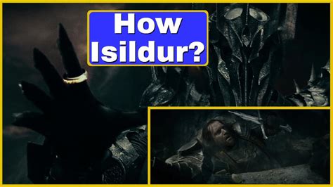Did isildur kill sauron